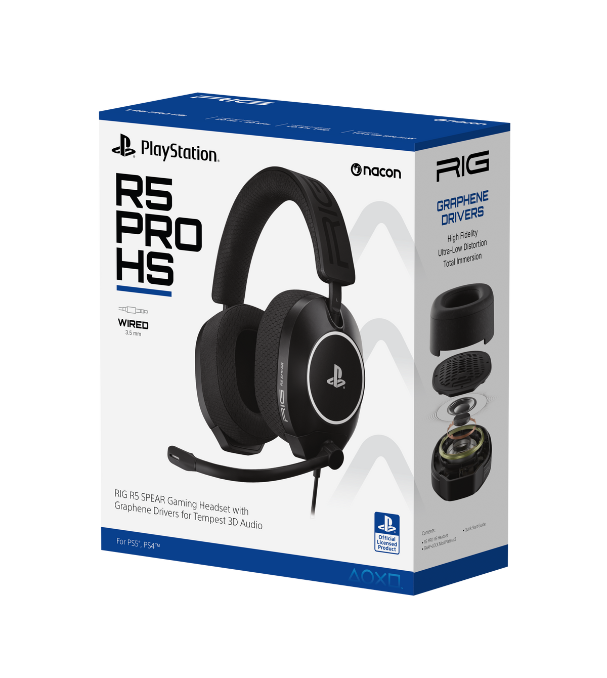 Rig R5 RIG R5 SPEAR PRO HS with Graphene Drivers Officially Licensed for Play ...