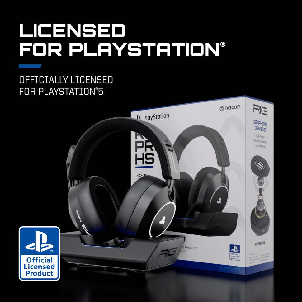 Small Rig R8 RIG R8 SPECTRE PRO HS Dual Wireless Gaming Headset with Graphene Drive ...
