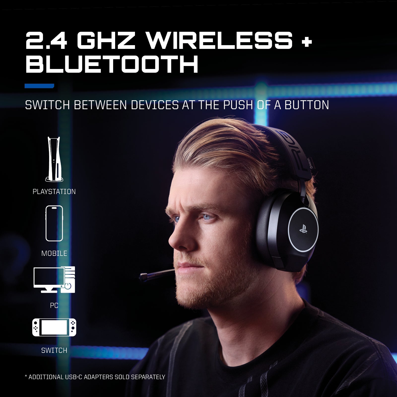 Atf Rig RIG R8 SPECTRE PRO HS Dual Wireless Gaming Headset with Graphene Drive ...